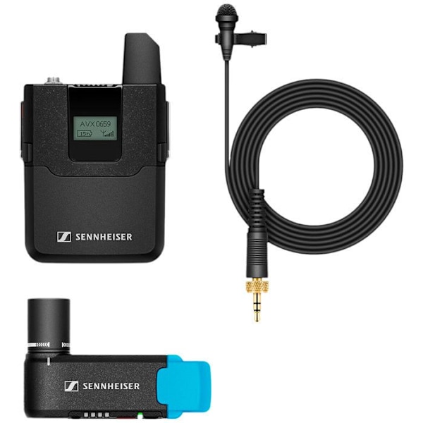 Sennheiser AVX-ME2 SET-3-EU Musta mikrofonijärjestelmä svart