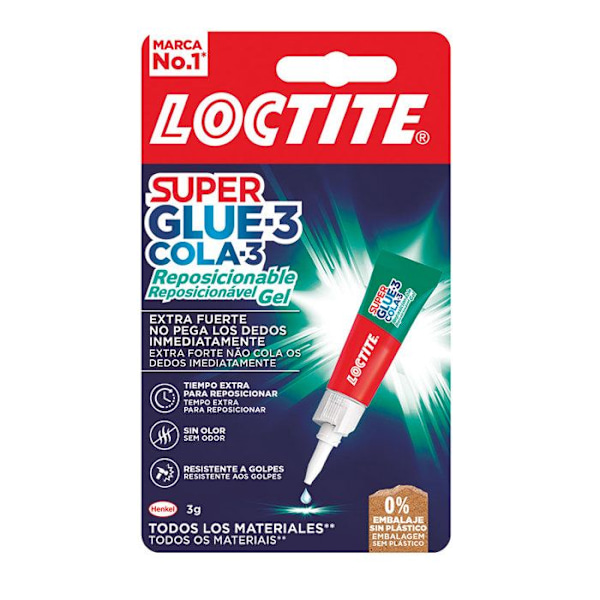 -LOCTITE SUPERGLUE-3 GEL REPOSITION 3GR