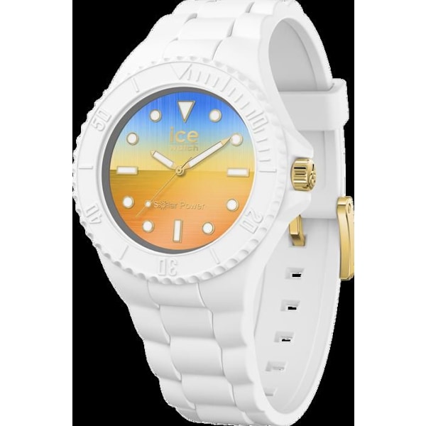 Ur - Ice Watch - 020391 - Kvarts - Hvid Silikone Rem - Vandtæt 10 bar hvid