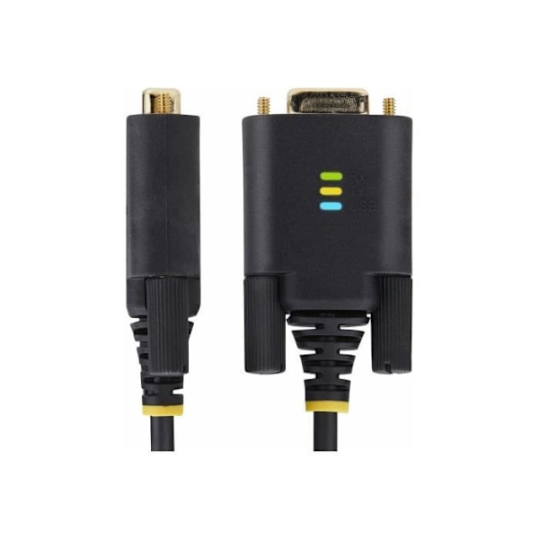 - StarTech.com - StarTech.com 3 jalan (1 m) USB-nollamodeemi-sarjasovitinkaapeli, vaihdettavat DB9-ruuvit/mutterit, COM-kiinnitys, USB