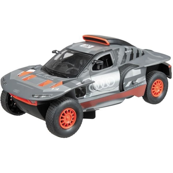 Radiokontrolloitava auto - MONDO MOTORS - Audi RS QE-Tron - Mittakaava 1:14 - Harmaa / Punainen
