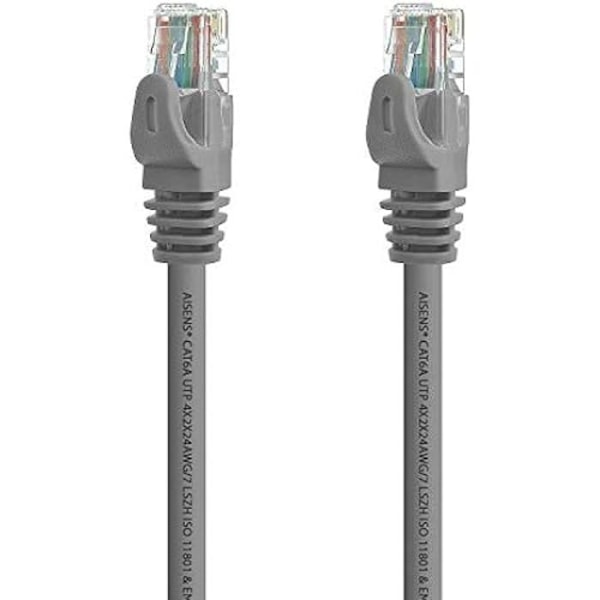 RJ45 LSZH Kat.6a 500 MHz UTP AWG24 Grå 15 m tilslutningskabel - AISENS