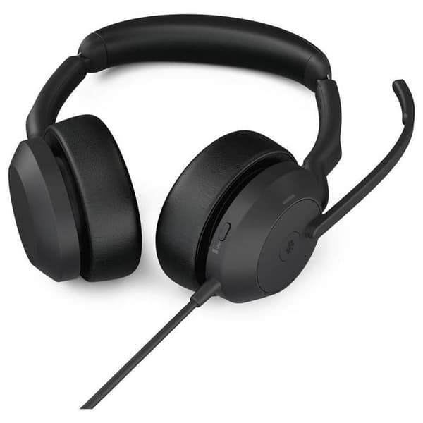 Hörlurar - JABRA - Evolve2 50 - Stereo - Aktiv brusreducering - USB C-A