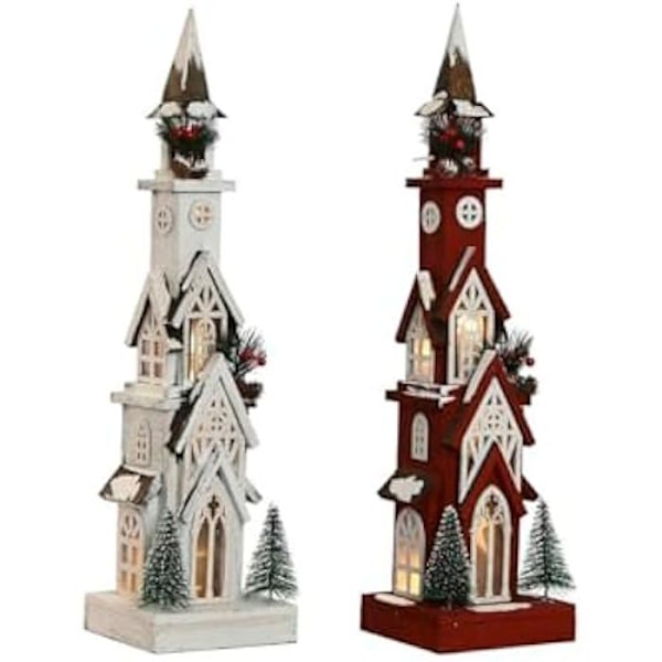 Julepynt - HOME ESPRIT - Flerfarvet - 14 x 16 x 63 cm - 2 enheder - Indendørs mångfärgad