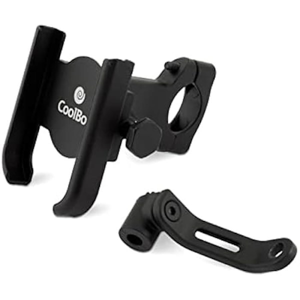 CoolBox CoolRider Aluminium Mobilcykelstativ - 360° Justerbar - Sort Sort