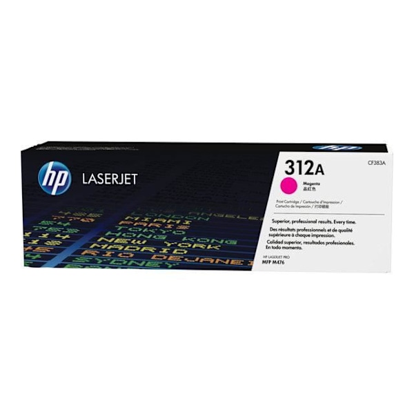 HP 312A ægte magenta tonerpatron (CF383A)