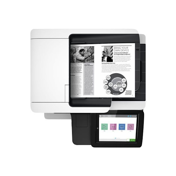 HP LaserJet Enterprise MFP M528dn -lasertulostin - 43 sivua minuutissa - 1200 x 1200 DPI - A4 musta, Valkoinen