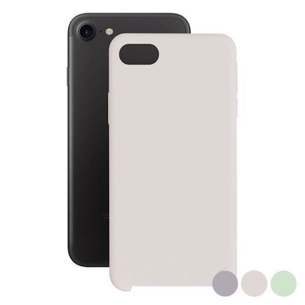 Coque - KSIX - Blød - Iphone 7/8 - Silikone - Beskyttelse mod stød og påvirkninger Rosa