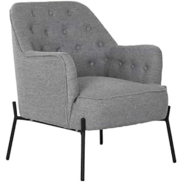 Lænestol - DKD HOME DECOR - Grå - Metal - 1 pers. - Moderne - Design Flerfärgad