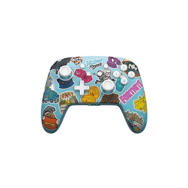 Spelkontroll - PowerA - Klistermärkes Mania - Flerfärgad - Trådlös - Nintendo Switch Flerfärgad
