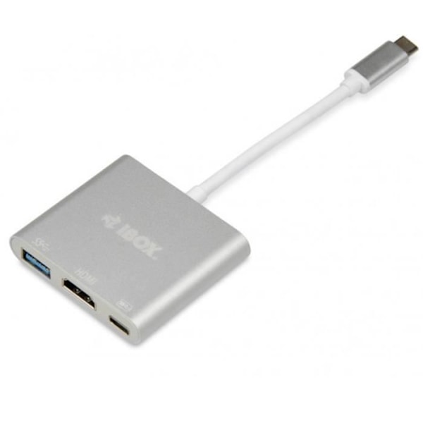 HUB USB - Uspecificeret - Type-C - 1 x USB 3.0 - 1 x HDMI UltraHD - 10 Gb/s