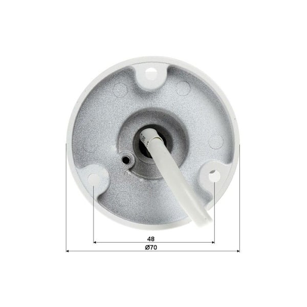 Övervakningskamera Bullet fast AcuSense 4MP - DS-2CD2043G2-I(2.8mm) - HIKVISION Vit