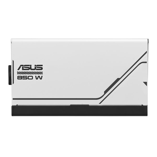 Strømforsyning - Asus - Prime 850W - 80 PLUS Gold - Avanceret køling - PCIe 16-stik Sort, Hvid