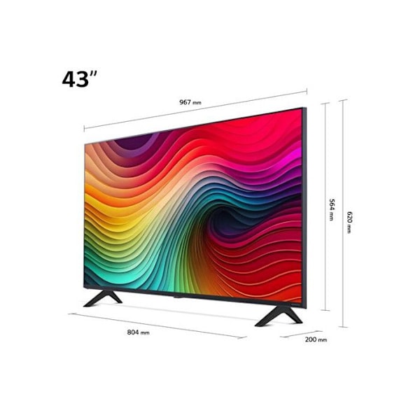 LG NanoCell AI NANO82 4K 43-tommer TV - LG - 43NANO82T6B