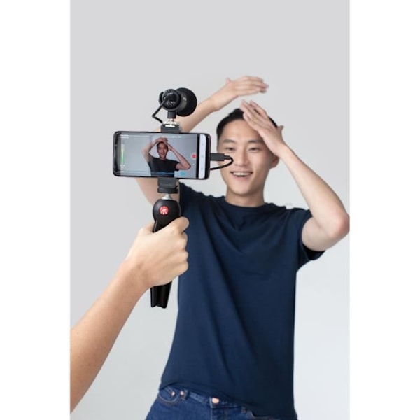 SHURE MV88+DIG-VIDKIT - Streaming - Stereo digital kondensatormikrofon til Apple og Android