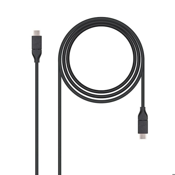 USB-C 3.1 -kaapeli NANOCABLE 10.01.4101 Musta (1 M) - - - NANOCABLE