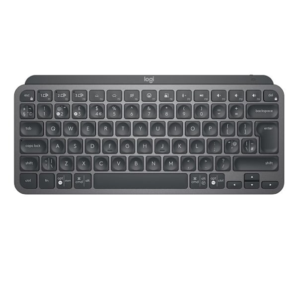 Trådlöst tangentbord - Logitech - MX Keys Mini - Grafit - Bakgrundsbelyst - US grafit