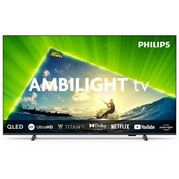 TV QLED Philips 43PUS8209 108 cm 4K UHD Ambilight 2025 Sort