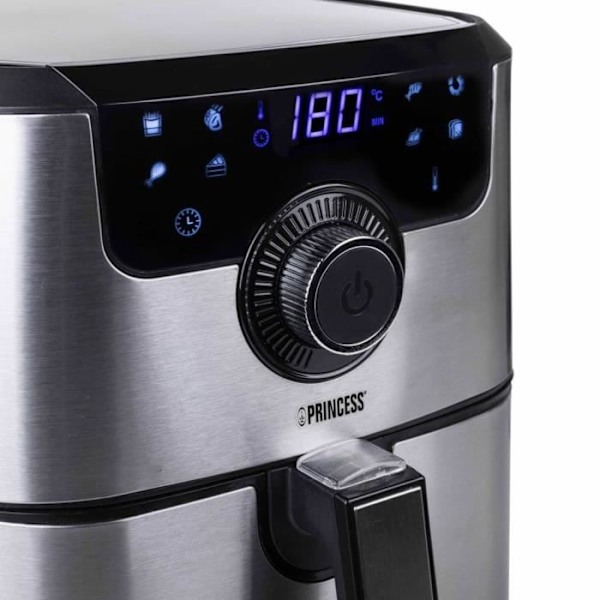 Princess Deluxe Digital Fryer 1500W 4,5L hopea