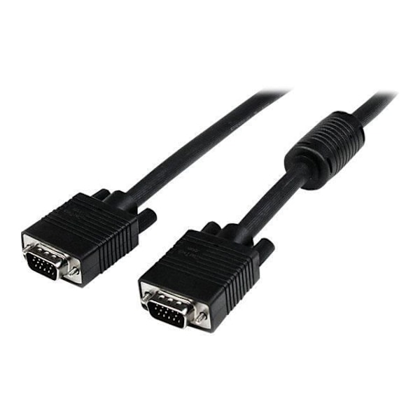 STARTECH 2m koaksialt VGA-kabel til skærm i høj opløsning - HD15 til HD15-ledning - M/M - Sort