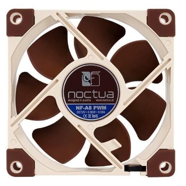 Noctua 80 mm NF-A8 PWM-fodralfläkt
