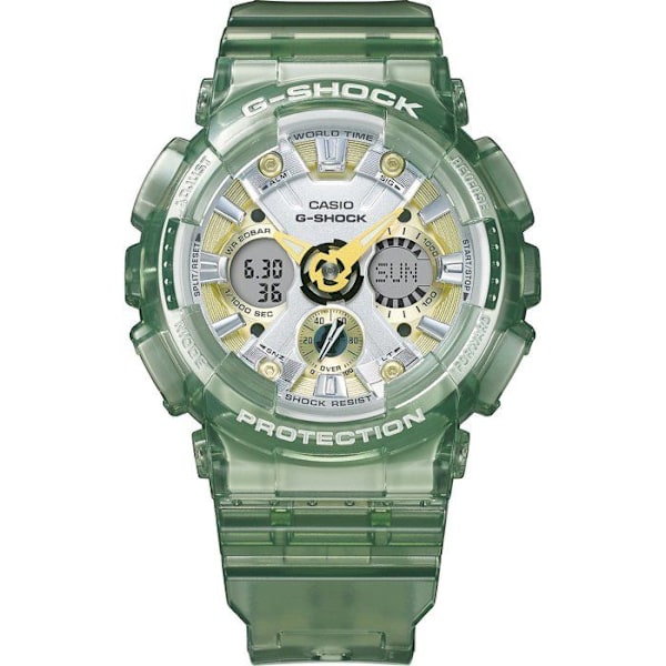 Klocka - Casio - GMA-S120GS-3AER - Kvarts - Analog - Grönt plastband Grön