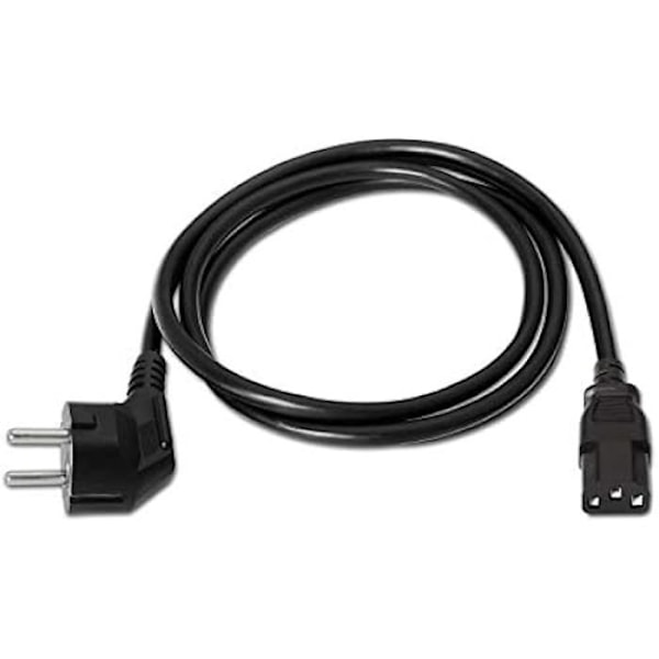 AISENS A132 – 0169 – 5 m CPU strømkabel, sort farve