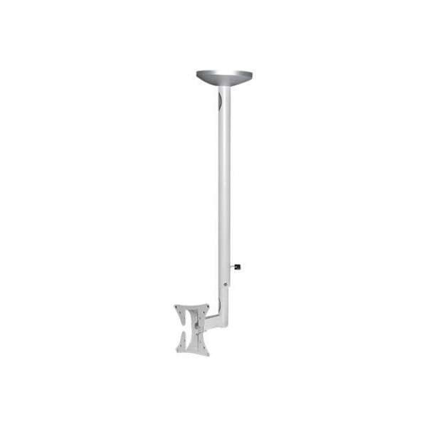 NEWSTAR Kattoteline plasma-/LCD-näytölle FPMA-C050SILVER - Kallista ja käännä) - Hopea - Näyttö: 10"-30" Hopea
