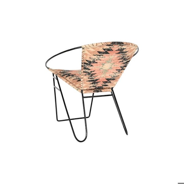 Metallstol DKD Home Decor mångfärgad