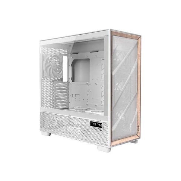 PC-kotelo - Antec - Flux Pro - E-ATX - Valkoinen - Lasinen - Ilman virtalähdettä