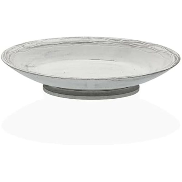 Dekorativ figur - VERSA - Hvid - 16 x 6 x 30,5 cm mångfärgad