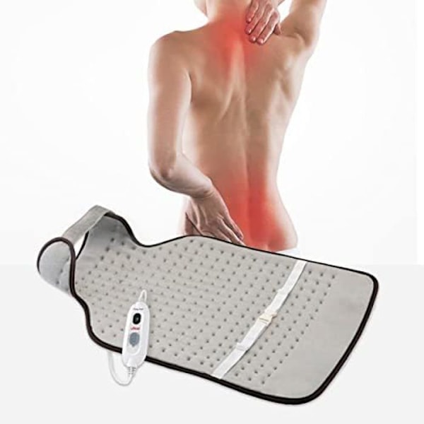 Ufesa Flexy Heat NCD Complex Ergonominen lämpötyyny 42x63cm, 100W, Ultrapehmeä mikrokuitu, 3 lämpötilatasoa, pois päältä