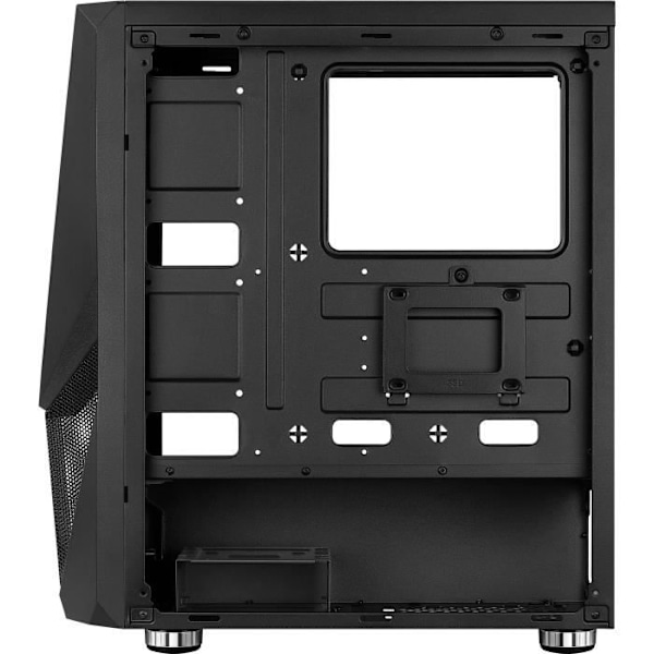 AEROCOOL PC-kotelo Zauron Saturn - FRGB V1 - Musta - Karkaistu lasi - ATX-muoto (ACCM-PV23013.11)