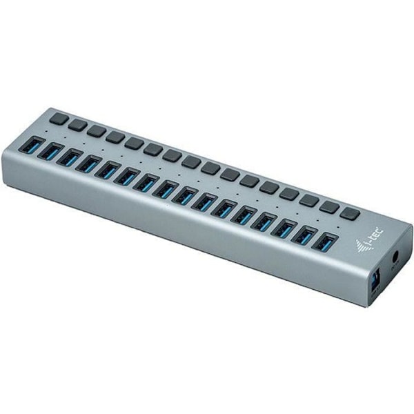 i-tec - Powered USB HUB Grå