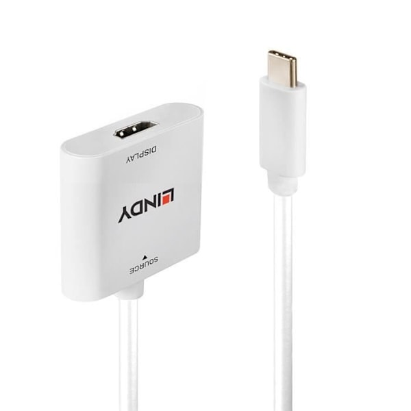 USB Typ C till HDMI Converter 4K60 Vit