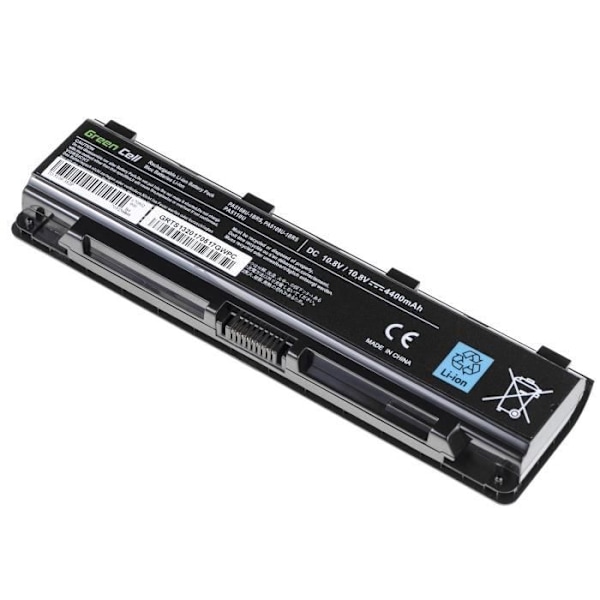 Batteri - Green Cell® - PA5109U-1BRS - 4400 mAh - 10.8V - Kompatibel med Toshiba Satellite