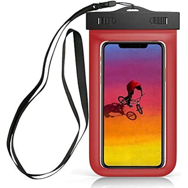Vattentätt fodral - PIQUERAS Y CRESPO - Xiaomi Mi A1 - IPX8 certifierad - Röd - Optimalt skydd Vit