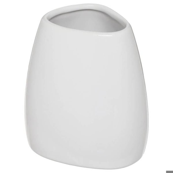 Keramikbecher - FIVE - Colorama - Hvid - 8,5x7,5x9,5 cm - 0,22 kg Vit
