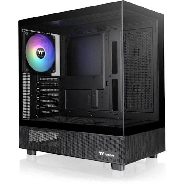 PC-kotelo - THERMALTAKE - Näytä 270 TG ARGB (musta) - Keskikokoinen torni - E-ATX-muoto - Ilman virtalähdettä musta