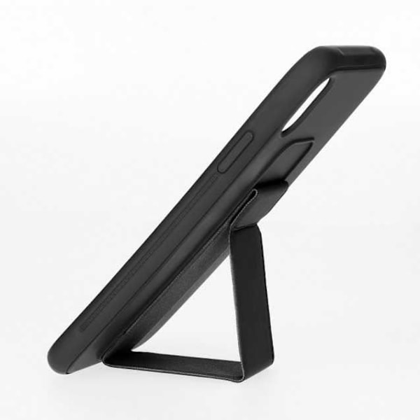 Coque til iPhone X- XS - KSIX - Semi-Rigide - Sort - Stå funktion - TPU og polycarbonat Svart