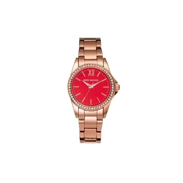Ur - Mark Maddox - MM3015-77 - Analog - Mineralglas - Vandtæthed 3 ATM Pink, guld