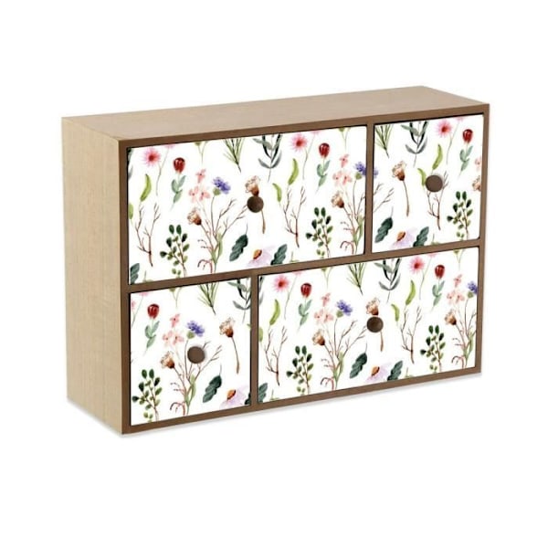 versa sansa smykkeskrin 11 x 32 x 32 cm mdf træ