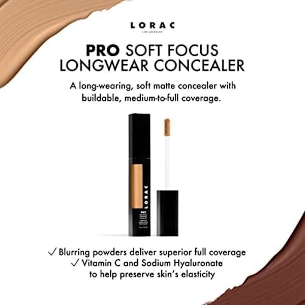 Flydende Concealer - LORAC - PRO Concealer - Fuld dækning - Langt slid - Mat 11.5
