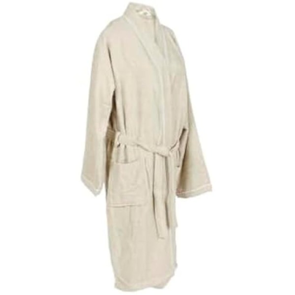 Badekåbe - ESPRIT - Beige - Kvinde - Bomuld - Interiør Beige