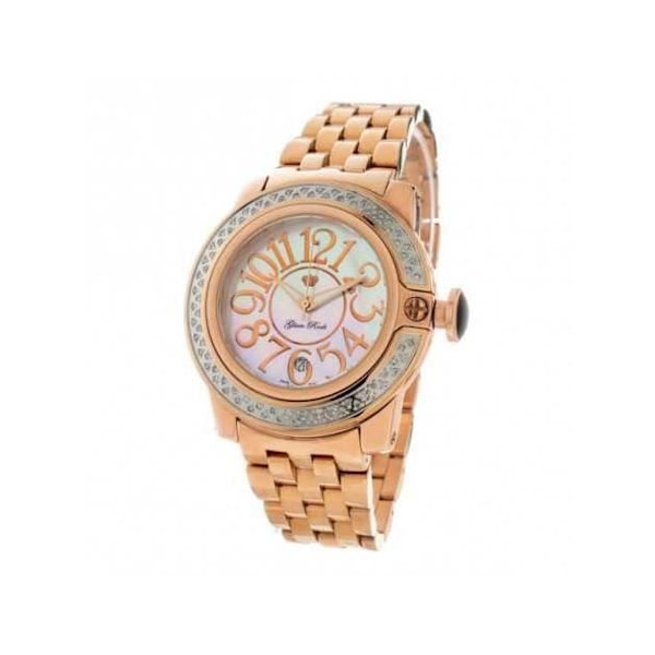 Dameur - Glam Rock - GR32008D - Ø 46 mm - Stål - Vandtæthed 10 Atm Svart