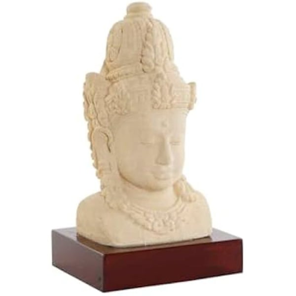 Dekorativ figur - HOME ESPRIT - Brun - 21 x 17 x 37 cm - Flerfarvet - Indendørs Flerfärgad