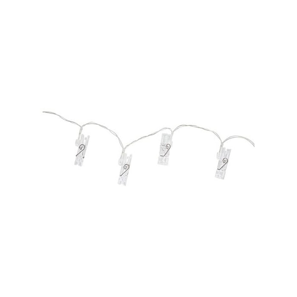 LED fotoljus - T'NB - Lensy - 10 klipp - 3,2 meter - Inomhus - Elektrisk Vit