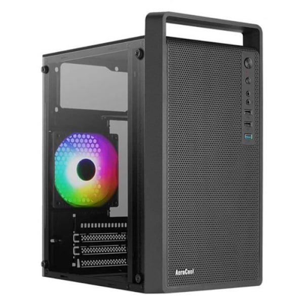 AeroCool Kotelo CS-109 Musta RGB USB 3.0 Mini Torni - 4711099472376