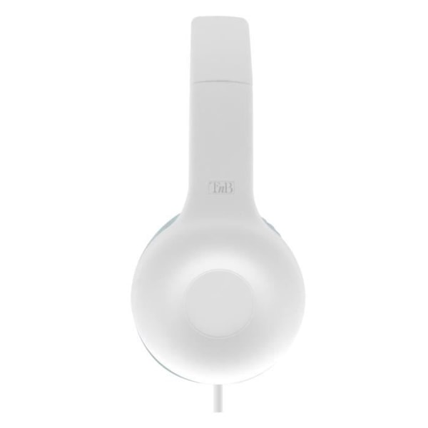 Lasten stereokuulokkeet - TNB - KIDS 3 - 85 dB Limiter - Valkoinen/sininen - Nahkainen Comfort Vit blå