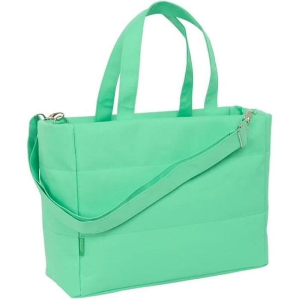 Rygsæk - Benetton - Mint - Til bærbar computer 14,1 - Mintgrøn - 54 x 17 x 31 cm mintgrön